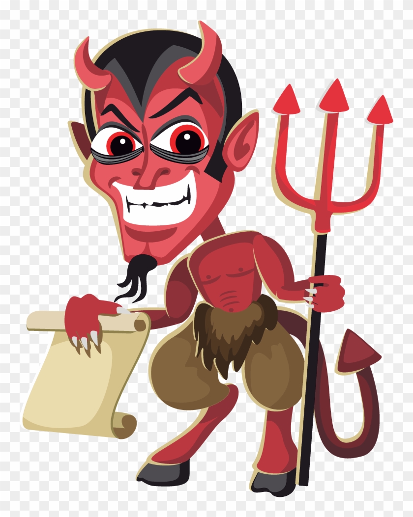 Glamorous Demon Clip Art Medium Size - Devil Clipart #791613