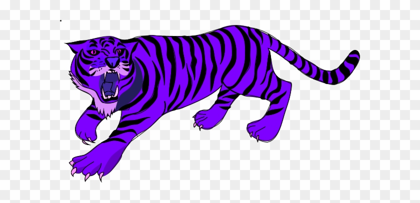 Images Of Bad Slackers Characters - Purple Tiger Clip Art #791668