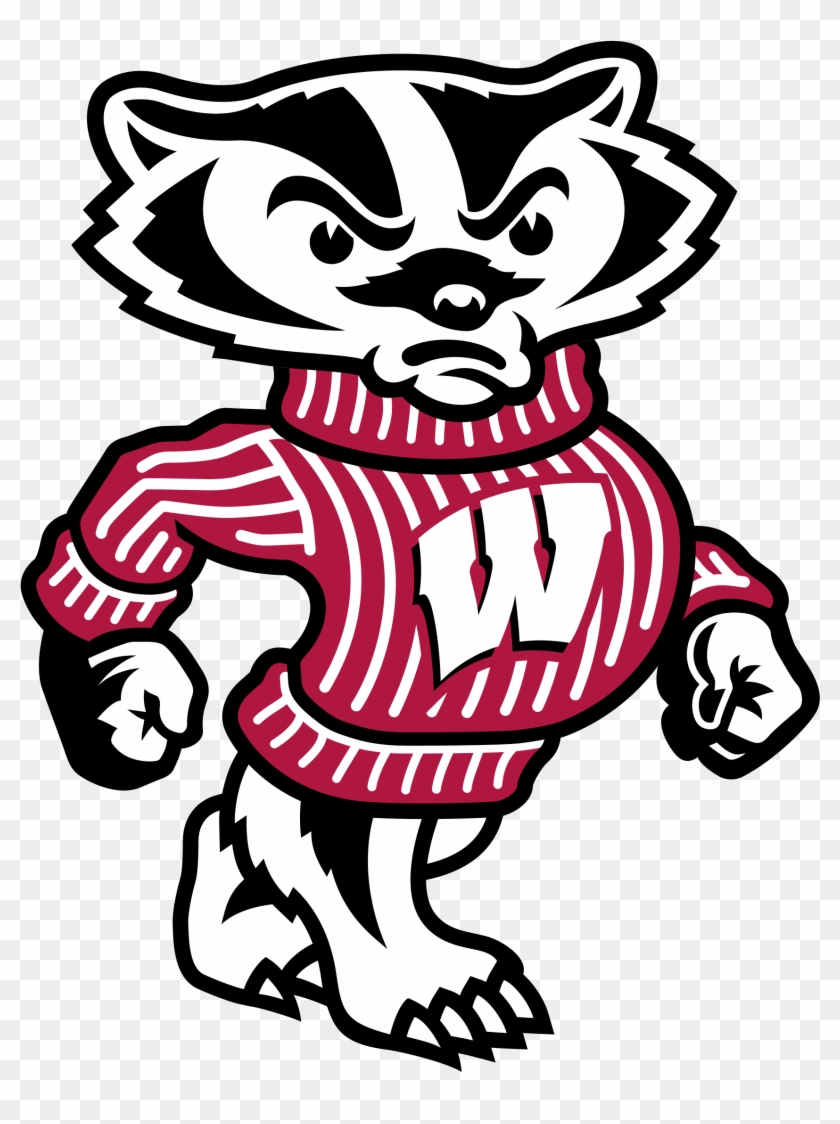 9 Images Of Wisconsin W Clip Art - Bucky Badger Png #791667