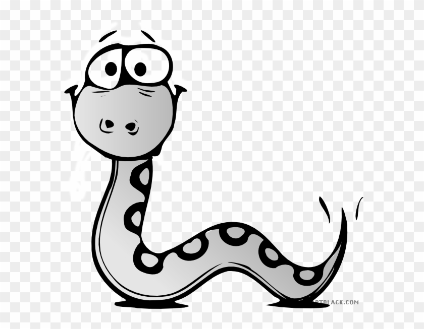 Snake Animal Free Black White Clipart Images Clipartblack - Snake Outlines  - Free Transparent PNG Clipart Images Download