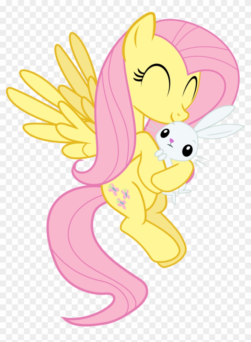Fluttershy Hovering Download - My Little Pony Fluttershy Bunny #791720