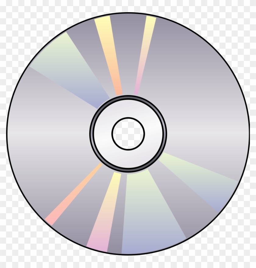 Compact Disk 05 Free Vector - Compact Disk Clipart #791742