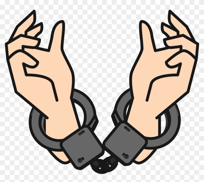 Big Image - Clip Art Hand Cuffs #791759