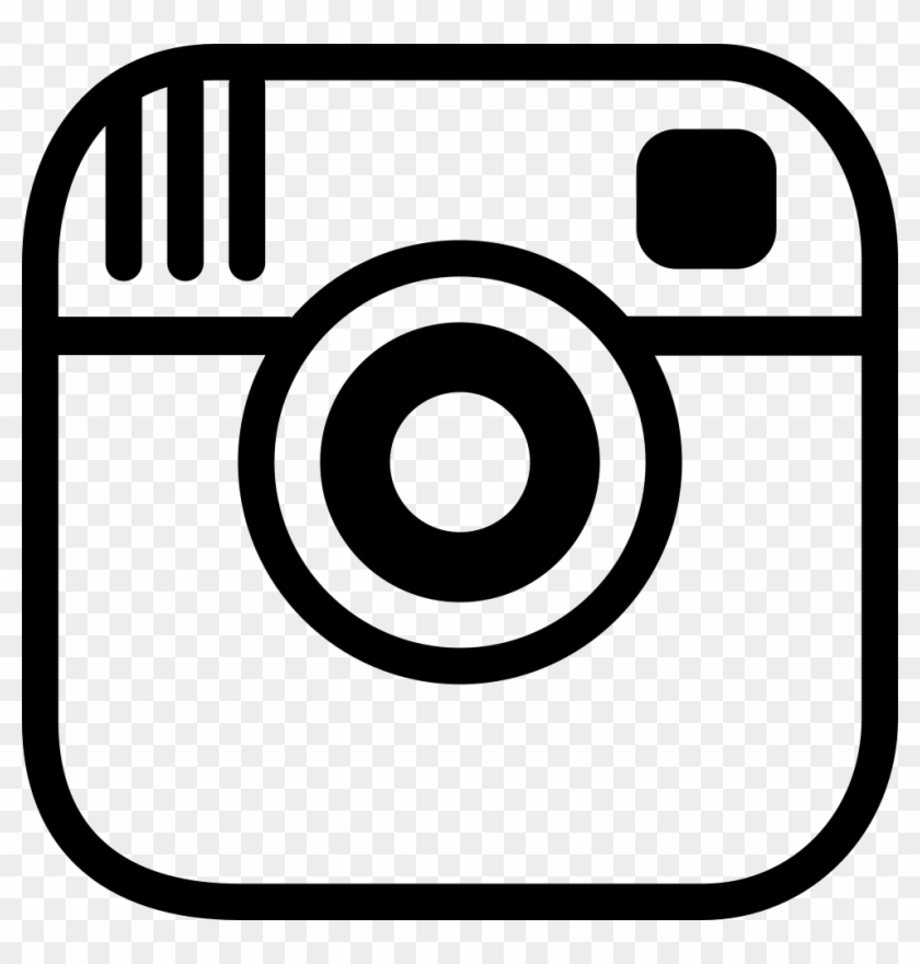 Instagram Logo White Outline Png