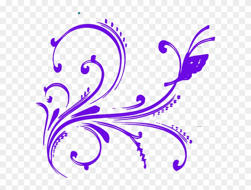 Purple Butterfly Clip Art #791788