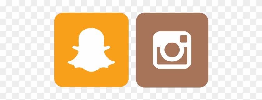 Instagram And Snapchat Social Media Strategy - Snapchat Instagram Logo Png #791891