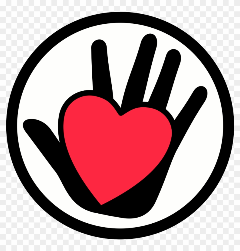 Heart Hand Icon - Hate Valentines Day #792095