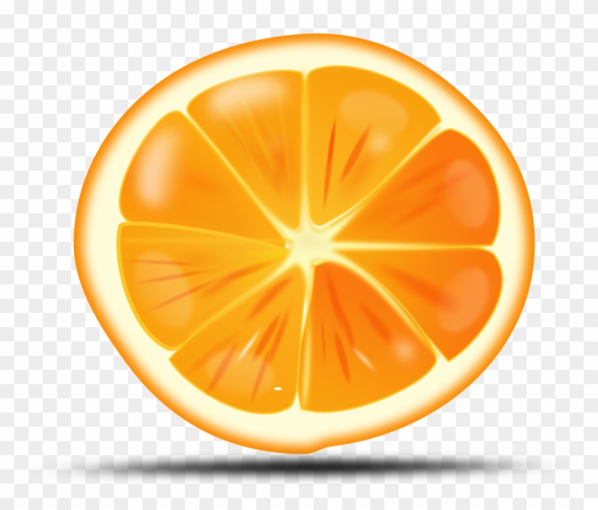 Orange Slice - Clip Art Orange #792196