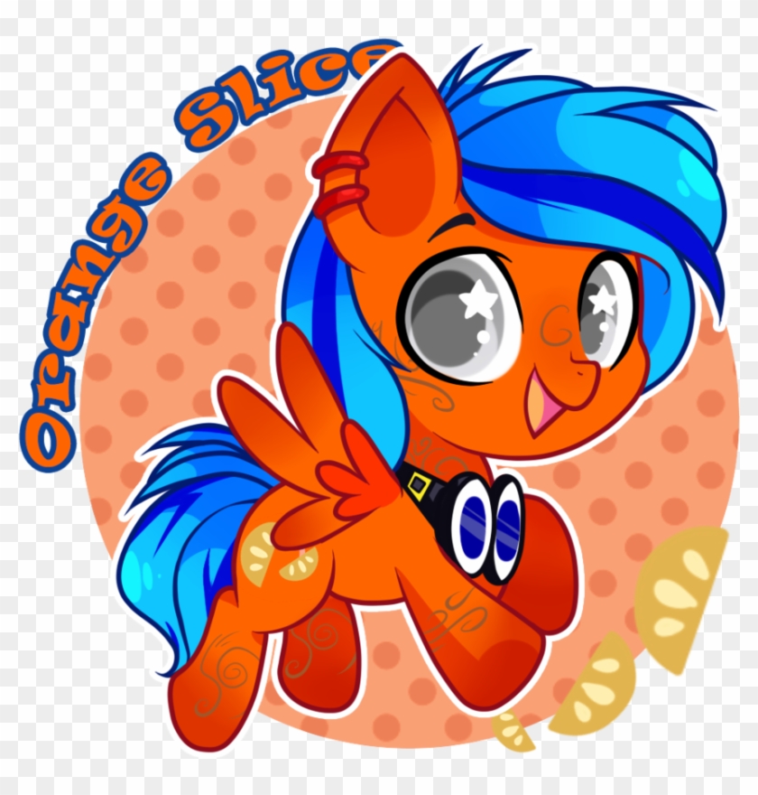 Orange Slice Button By Hikariviny - Orange Slice Button By Hikariviny #792227