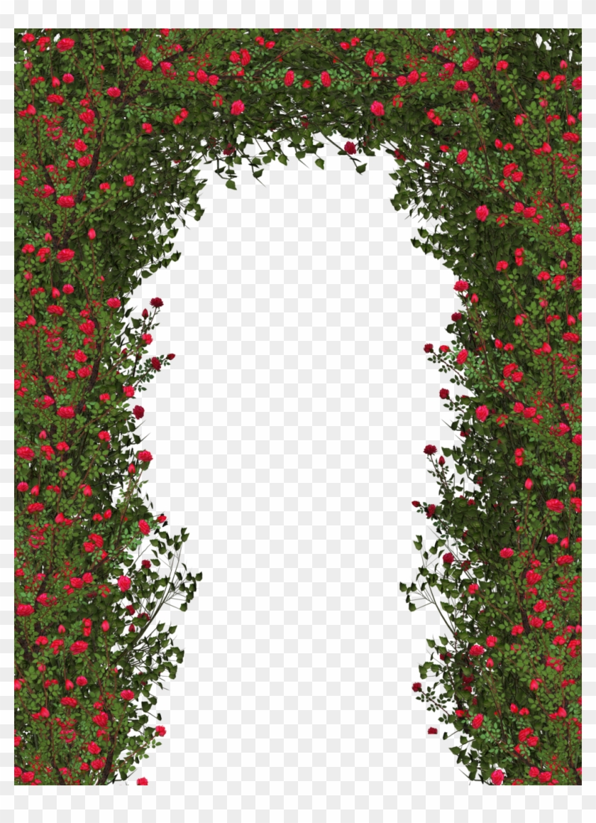 Rose Bush Clipart Flower Shrub - Rose Flower Tree Png #792343