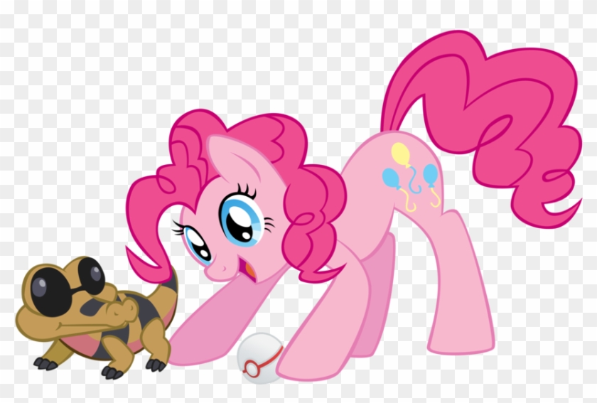 Gummy And Pinkie Pie #792405