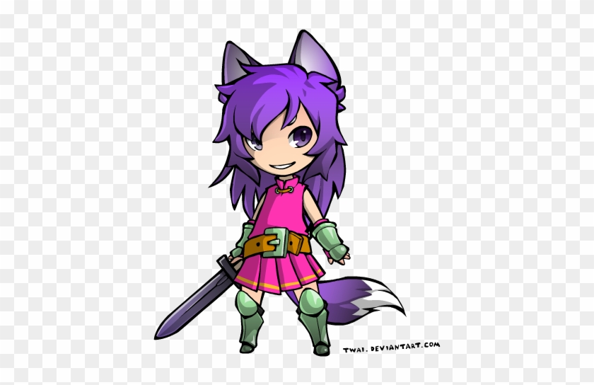 Chloe Anime By Jorgethewolf - Cartoon #792417