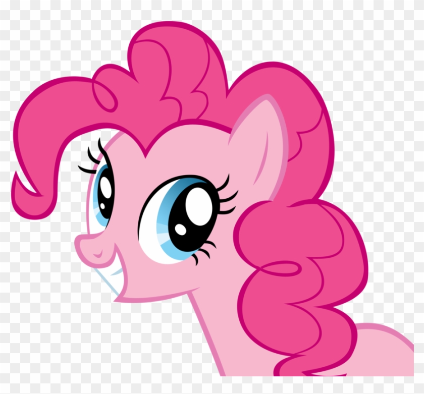 Smiling Pinkie Pie By Yourfaithfulstudent - My Little Pony Pinkie Pie Face #792496