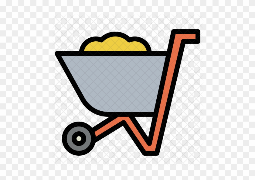 Wheelbarrow Icon - Wheelbarrow #792584