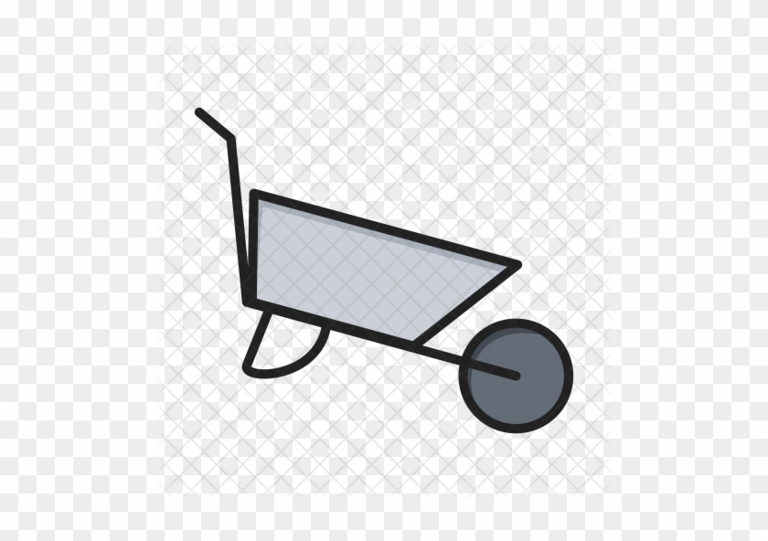 Wheelbarrow Icon - Construction #792692