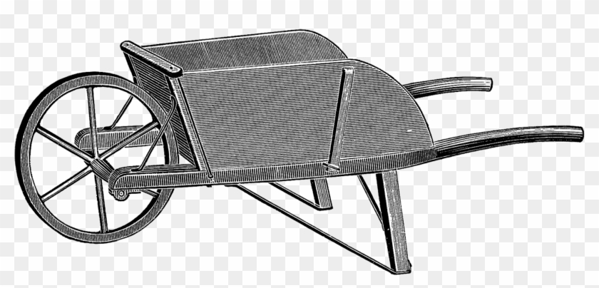Wheelbarrow Clip Art - Wheelbarrow Clip Art #792815