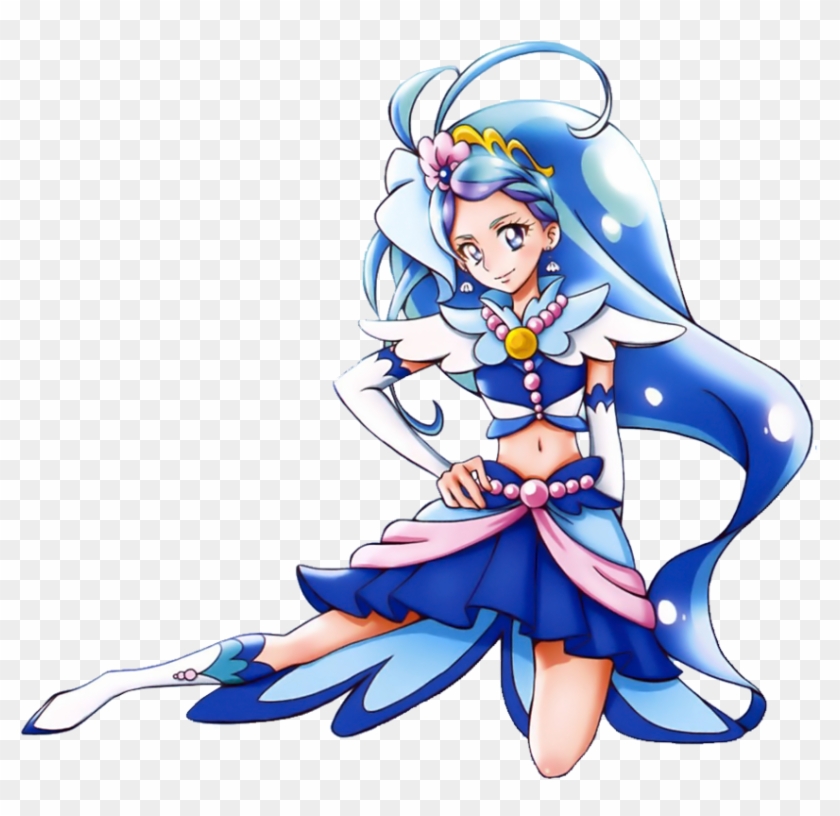 Cure Mermaid [precure Haru No Carnival Render] By Ffprecurespain - Cure Mermaid Render #792708