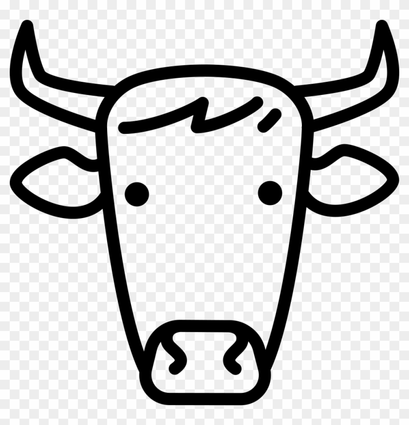 Cow Head Comments - Cow Head Vector Png #792767