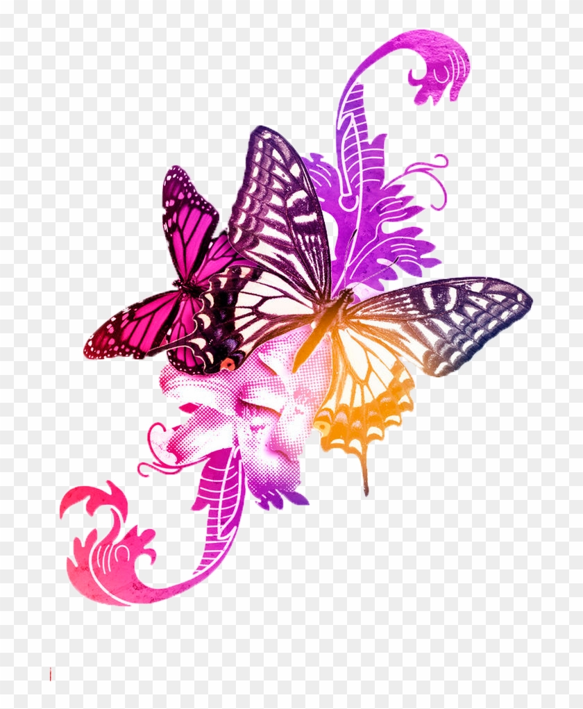 Monarch Butterfly Motif - Monarch Butterfly Motif #792857