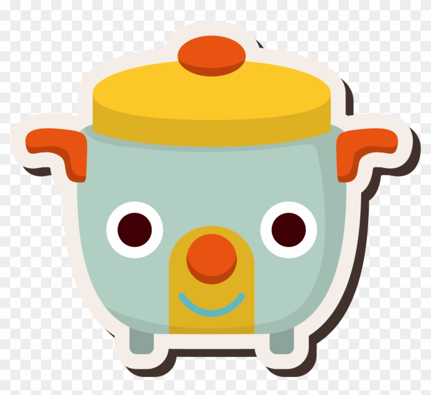Euclidean Vector Rice Cooker Illustration - Euclidean Vector Rice Cooker Illustration #792849