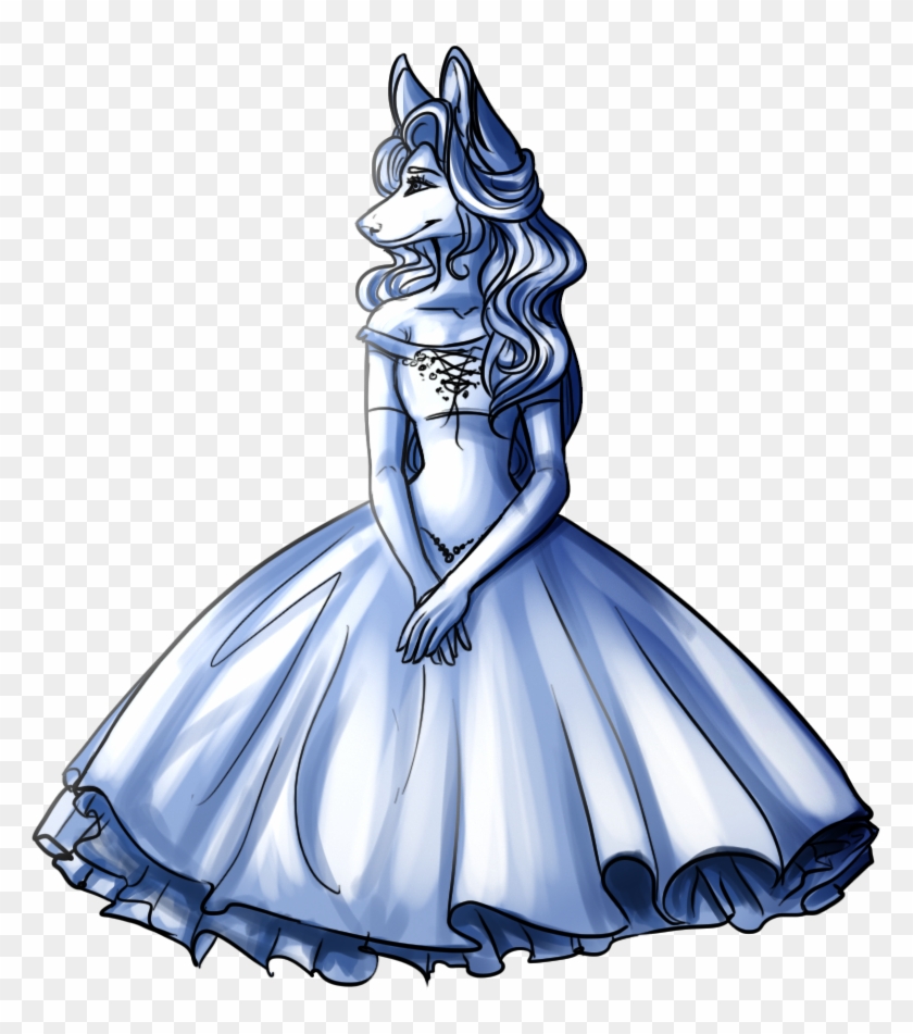 Another Dress Pose By Haikubaikuu Another Dress Pose - Chatlands Anthro Female Pose #793088