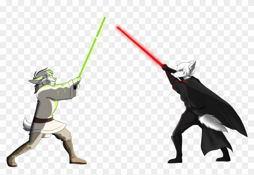 Luke Vs Vader Puzzle Pose By Shausta - Luke Vs Vader Png #793112