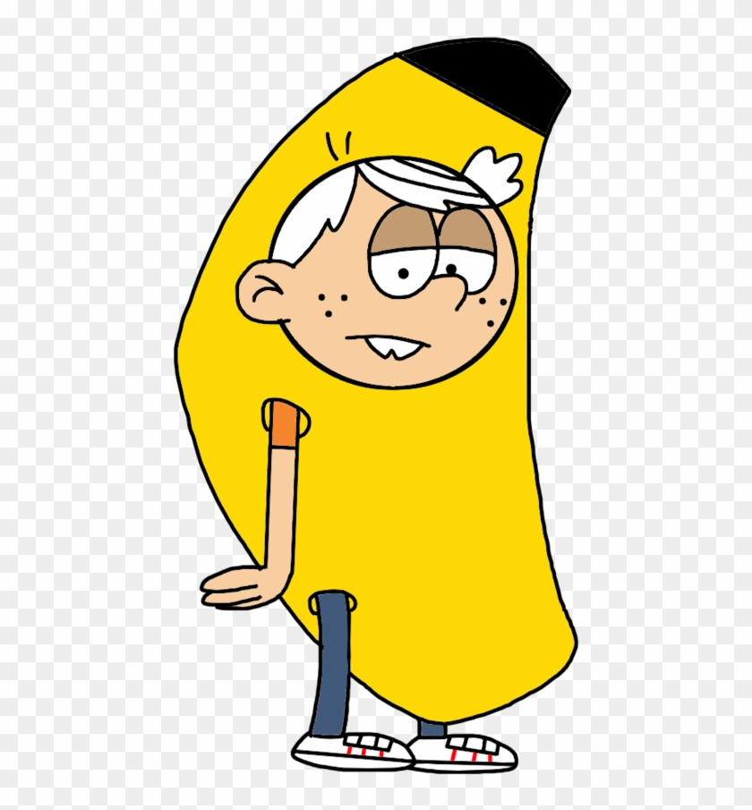 Lincoln Loud Dressed As A Banana By Marcospower1996 - Lincoln Loud #793152