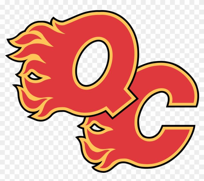Quad City Flames - Calgary Flames Logo 1 1 #793178