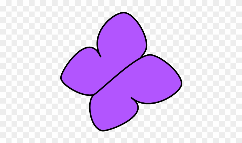 Light Purple Butterfly Clip Art - Purple Buterfly Clipart #793318