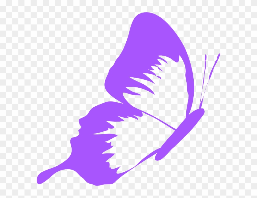 Butterfly Clip Art - Fuchsia #793388