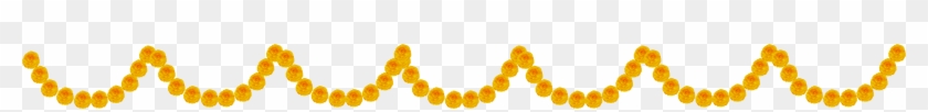 Yellow - Indian Flower Garland Png #793409
