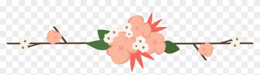 The Dowlins - Flower Divider Png #793454