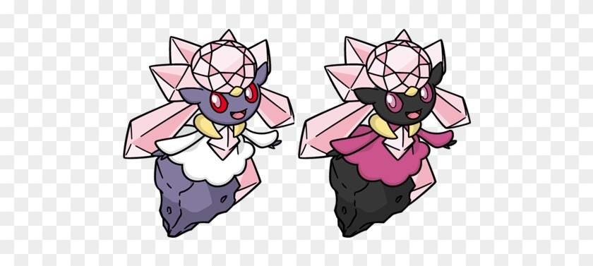 Shiny Diancie Dream World By Krocf4 - Diancie And Shiny Diancie #793486