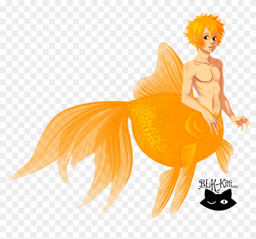 Goldfish Mermaid By Blk - Goldfish Mermaid #793700