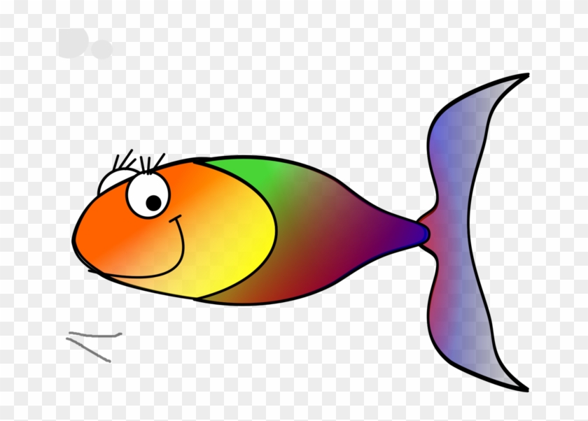 Fish Fry Clipart Rainbow Fish Clip Art Vector Gdhksr - Transparent Rainbow Fish Cartoon #793753