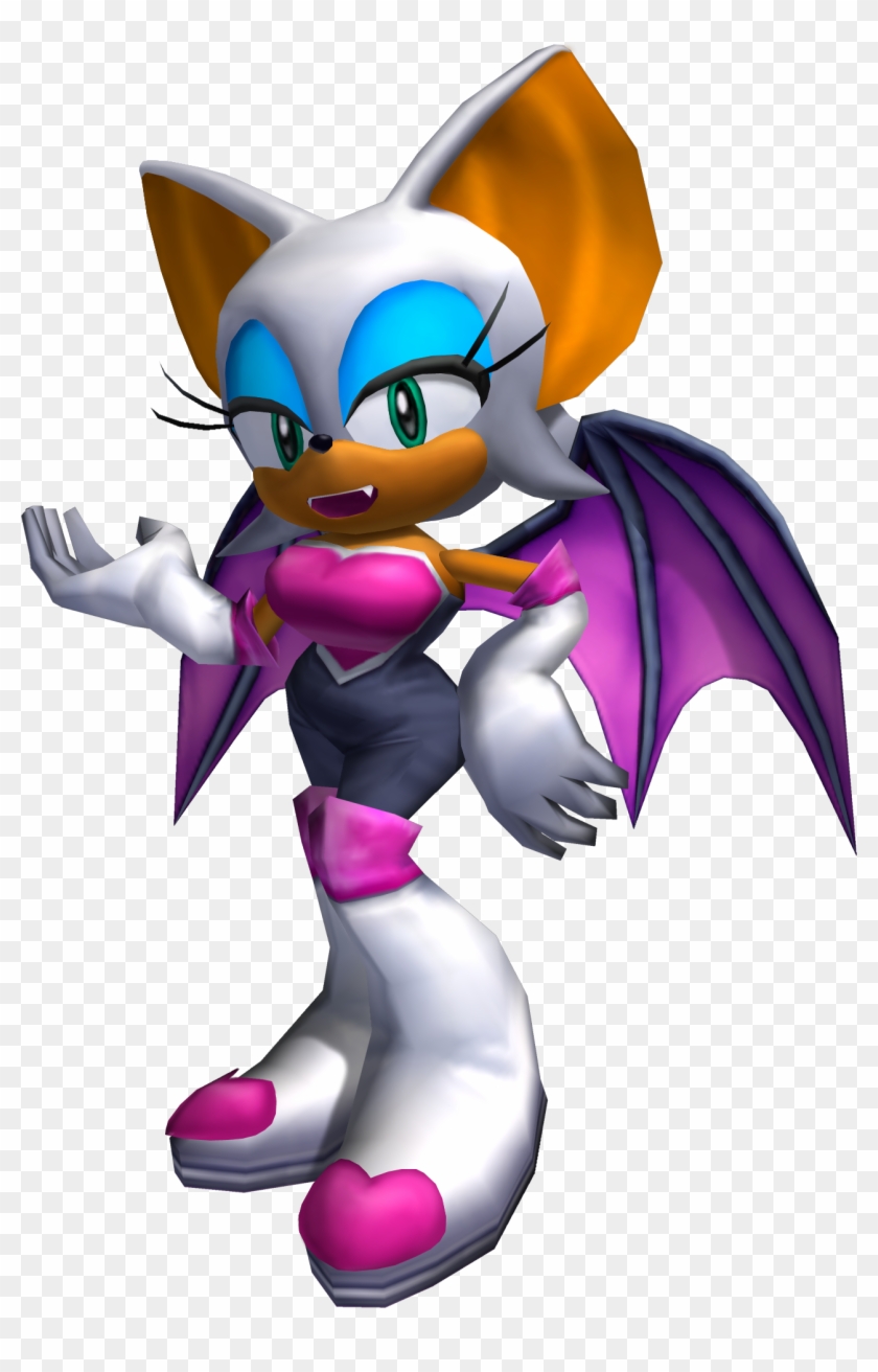 #rouge The #bat From The Official 3d Art Set For #sonicadventure2 - Sonic Adventure 2 Rouge #793869