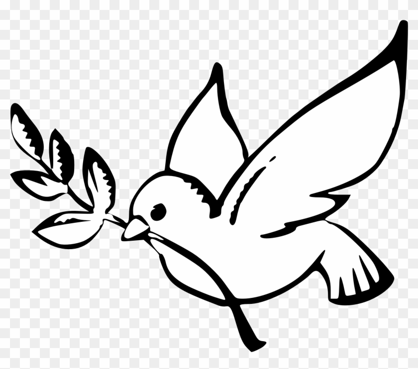 Drawn Dove Easy - Dove Symbol Of Peace #793877