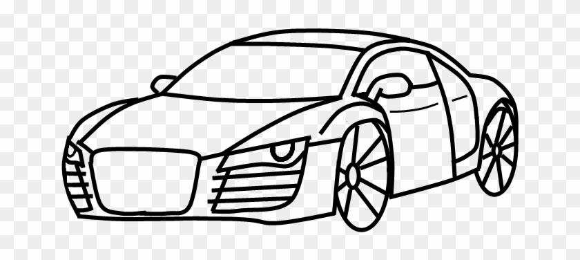 28 Collection Of Audi Drawing Easy - Line Art #793884