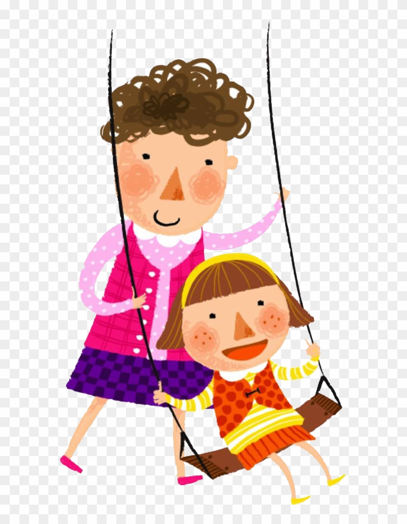 Mother Daughter Clip Art - Mother Daughter Clip Art #793953