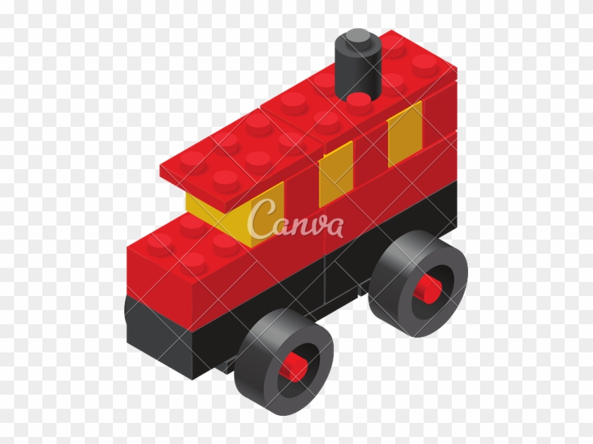 Lego Clipart Isometric - Canva #794022