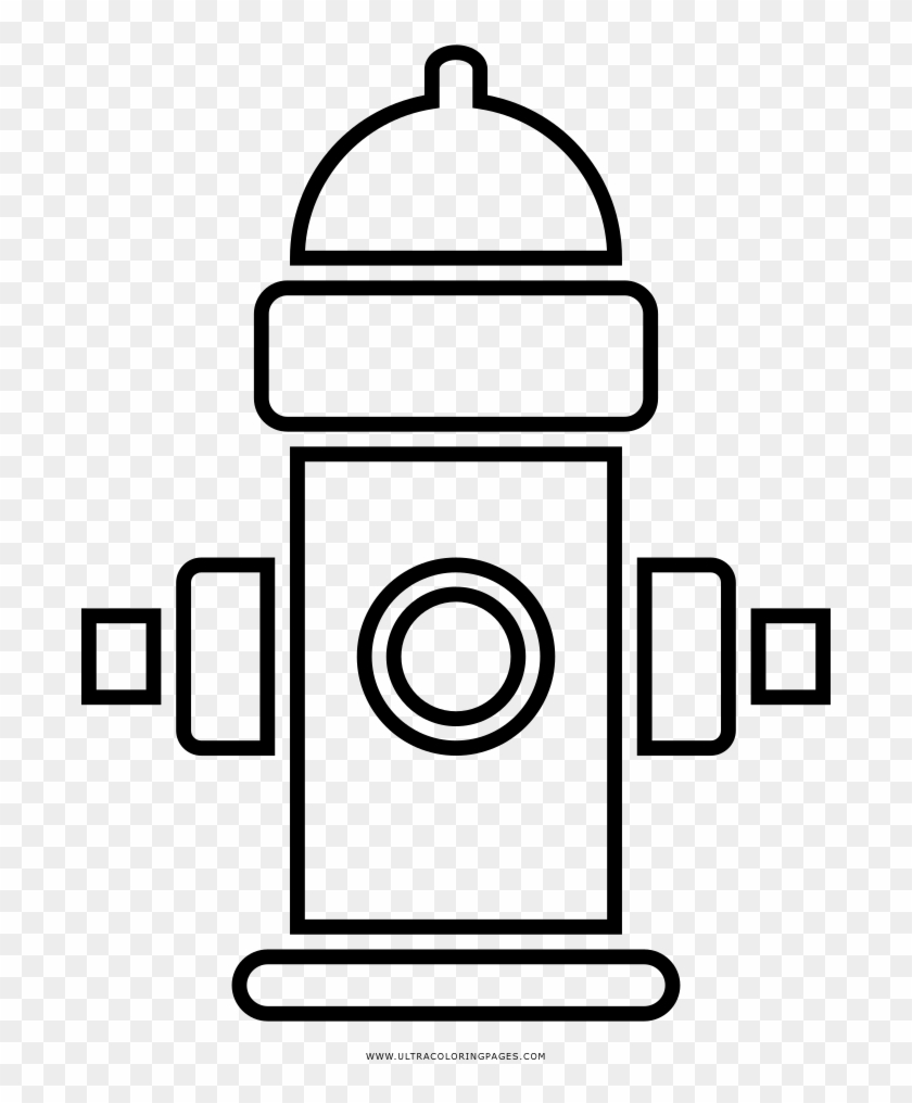 Fire Hydrant Coloring Page - Hidrante Para Colorir #794137