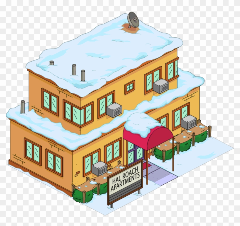 Tapped Out Hal Roach Apartments Game Files - Christmas Update The Simpsons Tapped Out #794147
