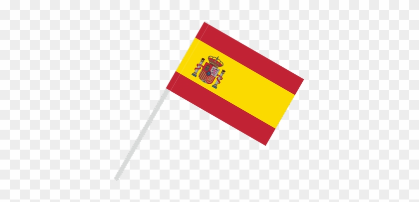 Flags Clipart Spain - Spanish Flag On Pole #794245