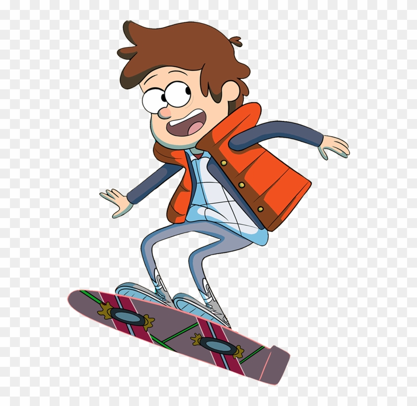 Gravity Falls - Dipper Pines Marty Mcfly #794330