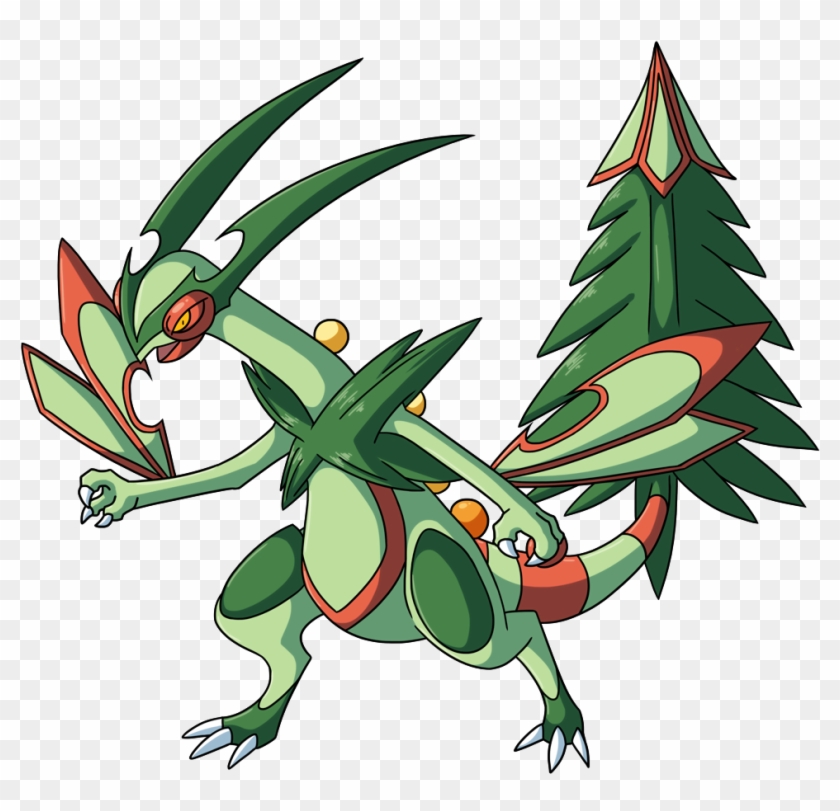 Pokemon Fusion Donation Prize - Pokemon Fusion Sceptile And Flygon #794391