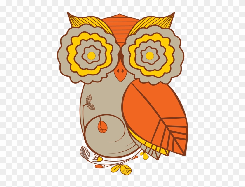 Fall Tree Clipart - Fall Owl Clip Art #794470