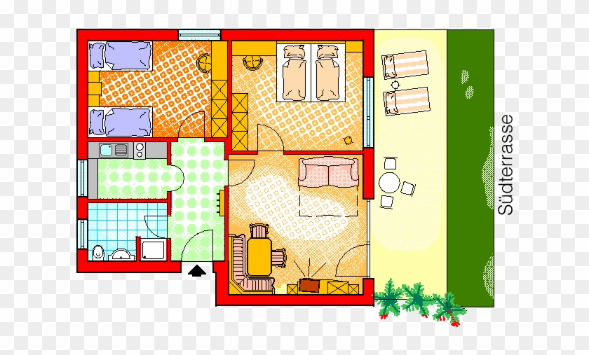 Apartment Type B - Floor Plan #794520