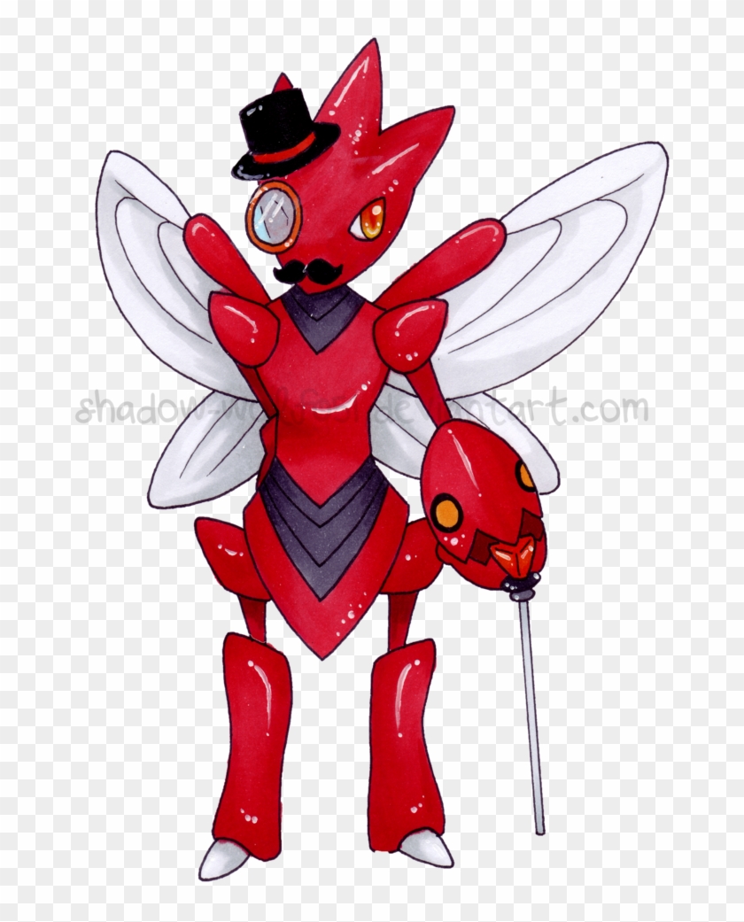 Scizor Gentleman By Shadow-wolf051 - Cartoon #794541