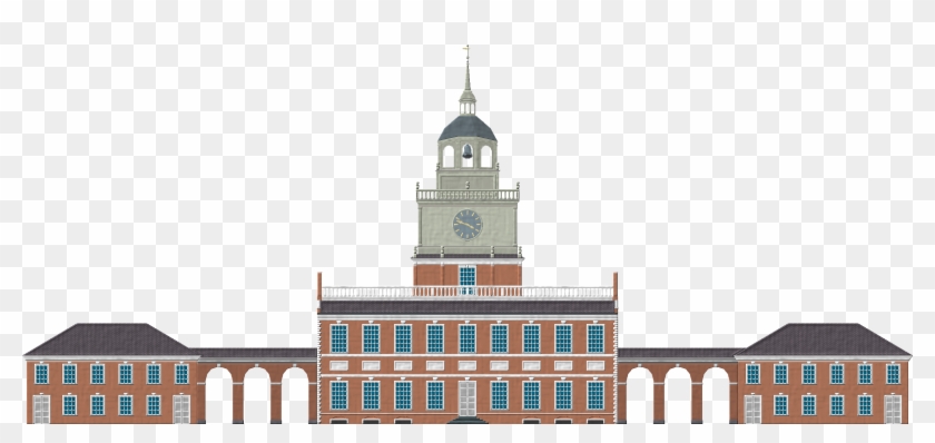 Independence Hall By Herbertrocha - Independence Hall Png #794553