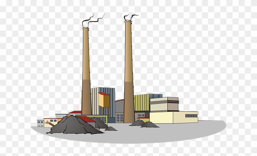 Factory, Tower, Drawing, Graphics, Graphic Designer - Graphics #794554
